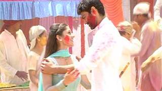 Flashback Holi sequence in Amrit Manthan