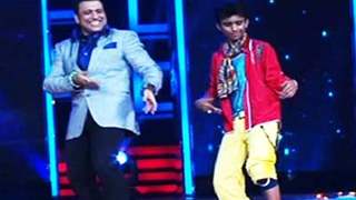 Govinda on the sets of India's Dancing Superstar