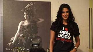 Neha Dhupia at the new Pro Veg ad campaign for PETA