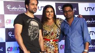 Vidya Balan and Emraan Hashmi at 'Ghanchakkar' Promotions with Raindrops