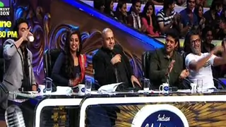 Farhan Akhtar promotes his film at Indian Idol Junior! Thumbnail