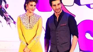 Jacqueline at the launch of the song Jadoo Ki Jhappi