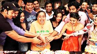 Celebrations on the sets of Diya Aur Baati Hum on the successful completion of 500 episodes