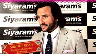 Saif Ali Khan - The New Brand Ambassador for Siyaram