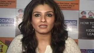 Raveena launches book on parenting on Children's Day Thumbnail