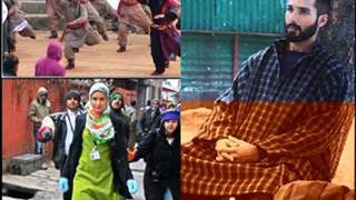 Shahid Kapoor and Shardha Kapoor's on location picture's- Haider