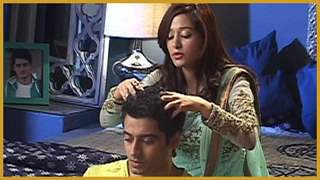 Aaliya gives a relieving head massage to Zain