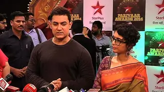 Aamir Khan at STAR Parivaar Awards 2014 Thumbnail