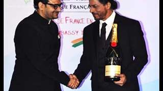 Shahrukh Khan honoured by the French Government