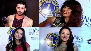 Gautam,Aashka,Faisal and Roshni Receive Lions Gold Award