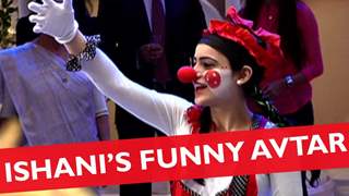 RV Finds Ishani Cute In a Clown's Attire