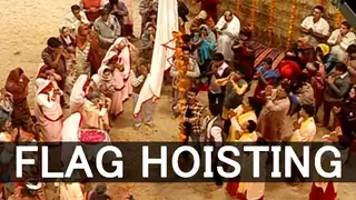 Bramhanisth Flag Hoisting Ceremony In Mahakumbh Thumbnail