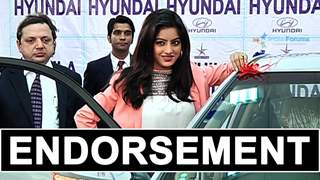 Deepika Singh Endorses a Car brand