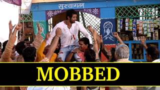 Abhi Gets Mobbed by Fans