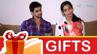 Neha Saxena's gift segment along with Shakti Arora