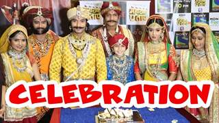 Celebration time on the sets of Maharana Pratap