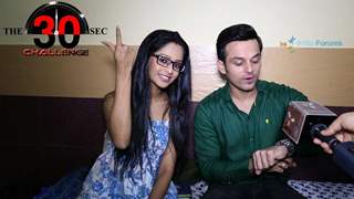 Mugdha Chaphekar and Ravish Desai Take The 30 Sec Challenge thumbnail