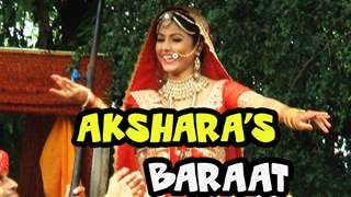 Akshara enjoys her baraat