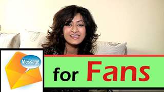 Farnaaz Shetty's message for her fans