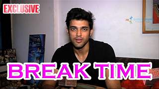 Parth Samthaan enjoying his break time