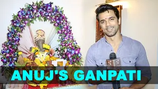 Anuj Sachdev warmly welcomes Bappa at his place Thumbnail