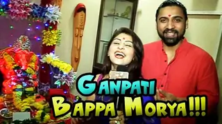 Ankita and Mayank Sharma bring home a replica of Siddhivinayak Thumbnail