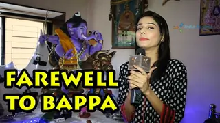 Aneri Vajani's farewell to Bappa Thumbnail
