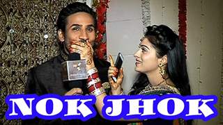 Have a look to Aparna Dixit and Krip Suri's cute Nok Jhok