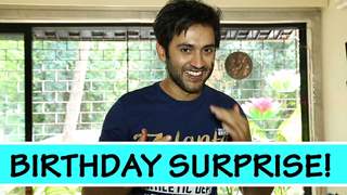 Who surprised Mishkat Varma on his birthday?