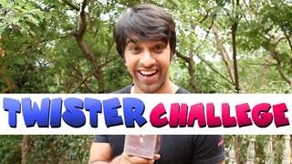 Sahil Mehta takes up the 'Twister Challenge'