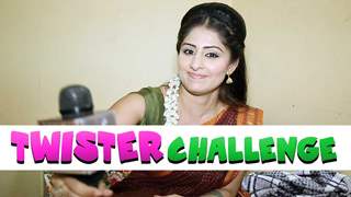 Ankita Sharma takes up the 'Twister Challenge'