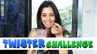 Dipika Kakkar takes up the 'Twister Challenge'