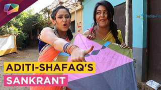 Aditi Sajwan and Shafaq Naaz celebrate Makar Sankrant with India-Forums