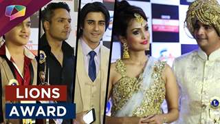 Telly actors walk the red carpet for Lions Award