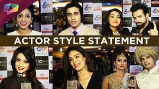 Telly town actors flaunt their look at the red carpet