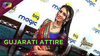 Dharti Bhatt's gujarati look