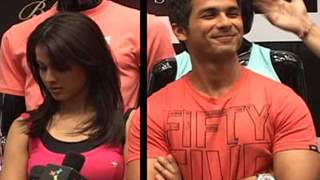 Shahid And Genelia At Shoppers Stop To Promote 'Chance Pe Dance' Apparel Line