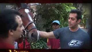 Salman Khan preparing for Veer race at race course