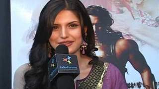 Zarine Khan promotes Veer