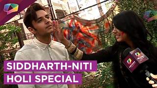 Siddharth Gupta and Niti Taylor's holi special