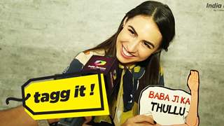 Lauren Gottlieb plays Tagg it with India Forums.