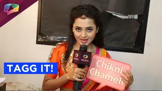 Tejaswi Prakash Wayangankar plays Tagg it with India Forums. Thumbnail