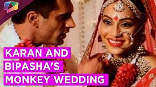 Watch the special video of Karan Singh Grover and Bipasha Basu Monkey Wedding