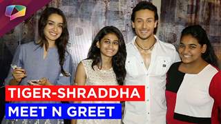 India Forums Fans meet Tiger Shroff-Shraddha Kapoor