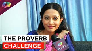Amrita Rao takes up the Proverb Challenge!