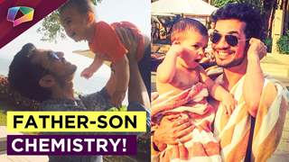 Off Screen Chemistry Of Arjun Bijlani And his Son