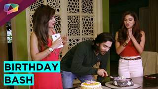 Shaan's birthday celebration on the set of Bahu Humari Rajni Kant