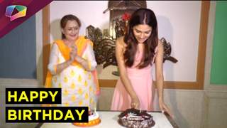 Ridhima Pandit celebrated her birthday with her mom and media