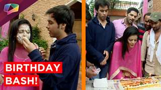 Jigyasa Singh celebrated her birthday on the sets of Thapki Pyaar Ki with the entire team.
