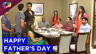 See how Ruhi wishes Raman a happy father's day in Ye Hai Mohhabatein airing on Star Plus